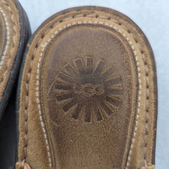2/$40 UGG 8 tan leather sandals - Picture 4 of 7